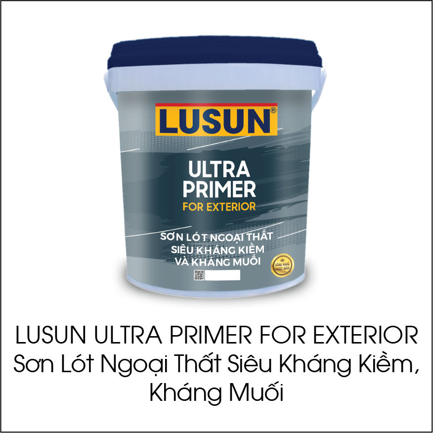 Lusun Ultra Primer For Exterior sơn lót ngoại thất siêu kháng kiềm, kháng muối